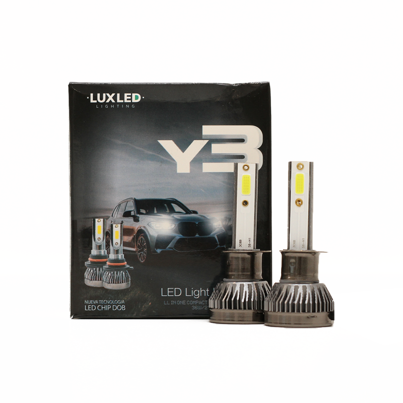Y3-H1 OFF ROAD KIT DE LED Y3 ULTRA SLIM  SIN COOLER H1 ULTRA SLIM 20000LM CHIP COB 12V SIN COOLER
