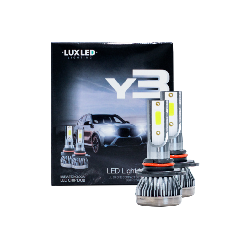 Y3-9005 OFF ROAD KIT DE LED Y3 ULTRA SLIM  SIN COOLER 9005 ULTRA SLIM 20000LM CHIP COB 12V SIN COOLER