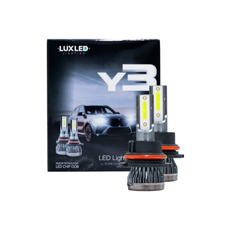 Y3-9007 OFF ROAD KIT DE LED Y3 ULTRA SLIM  SIN COOLER 9007 ULTRA SLIM 22000LM CHIP COB 12V SIN COOLER