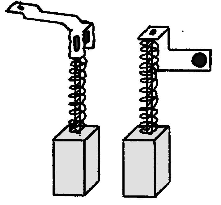 JX30_31 Escobilla de alternador Fiat/ Peugeot/ Ford con terminal