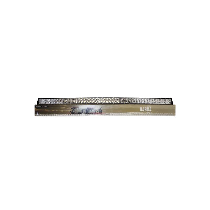 CURV300 OFF ROAD BARRA DE LED EPISTAR CURVA BARRA CURVA DE 100 LED 300 WATTS - EPISTAR ( 1,39 MTS DE LARGO) -  CARCAZA DE ALUMINIO - HAZ DE LUZ SPOT (CODIGO ANT