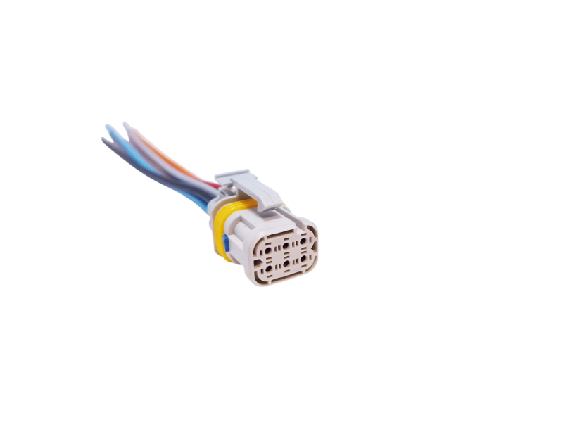 7035 FICHA 6 VIAS HEMBRA FARO TRASERO SCANIA ( CONTRAFICHA: 7034)
