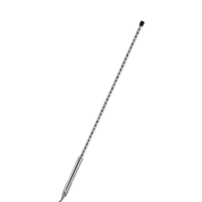 ANT001 ANTENA PARA UTV / PICK UPS 12V 1.2 METROS DE LARGO, 120 LED 5050 SMD COLOR AZUL, BASE METALICA Y BANDERA DE REGALO