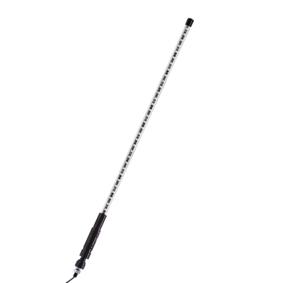 ANT012 ANTENA PARA UTV / PICK UPS 12V 1.8 METROS DE LARGO, 120 LED 5050 SMD RGB, BASE METALICA Y BANDERA DE REGALO