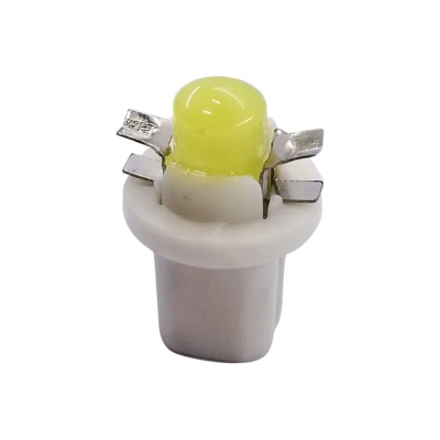 LED12597COBBL LED SEÑALIZACION COB BLISTER X 2 2721 - T5 - W.1.2W LED COB CON PORTALAMPARA BLANCO 12V BLISTER X 2 UNIDADES 50
