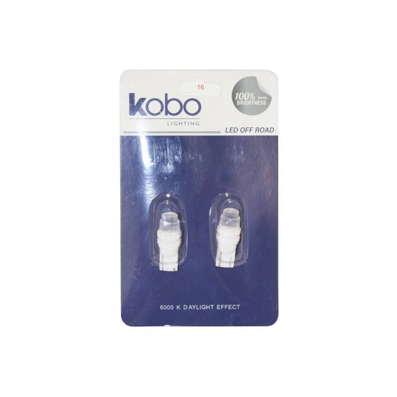 LED12961TLAZU LED SEÑALIZACION CERAMIK BLISTER X 2 2821 - T10 - W5W LED CERAMIK 2835 AZUL 12V BLISTER X 2 UNIDADES