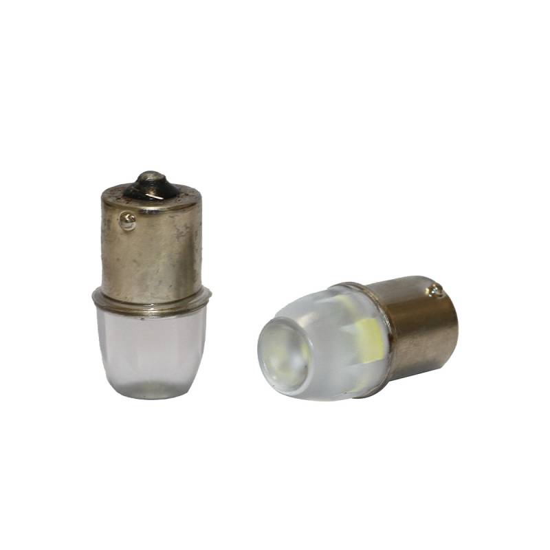 LED13821FLABL LED SEÑALIZACION CERAMIK BLISTER X2 - 67 / 1003 / 1141 / 1156 - P21W LED CERAMIK 5630 FLASH - BLANCO 24V
