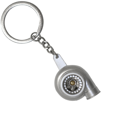 LLAVERO TURBO SILVER MATE
