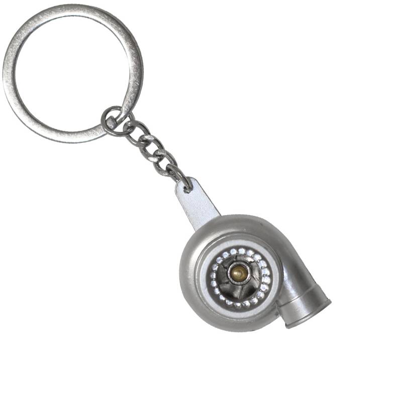 LLAVERO TURBO SILVER MATE