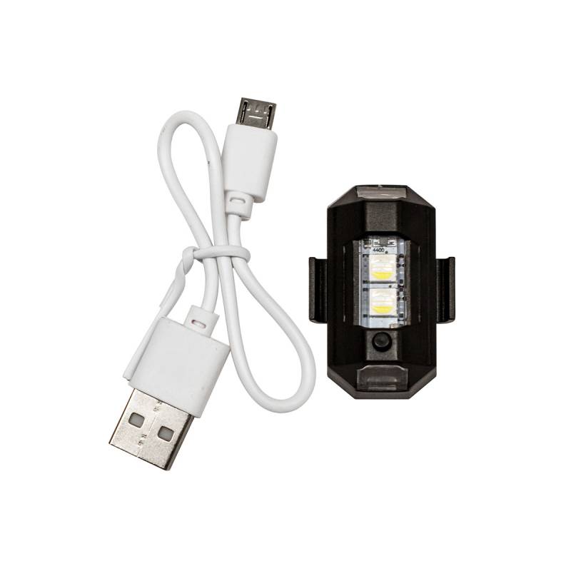 LEDRICSP12 MINI PLAFON LED CREE RECARGABLE USB 6 LED CREE AUTOADHESIVO COLOR RGB MULTIFUNCION