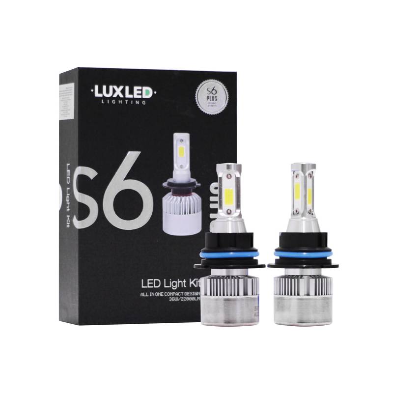 9007 6 GEN 32000LM CHIP COB 12V  CON COOLER