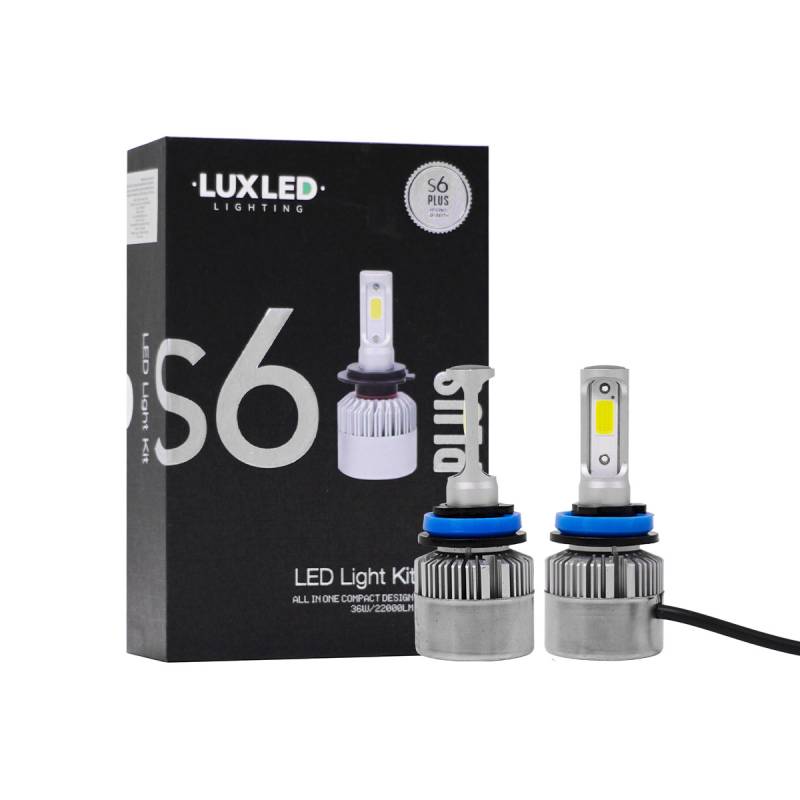 H11 6 GEN 32000LM CHIP COB 12V  CON COOLER