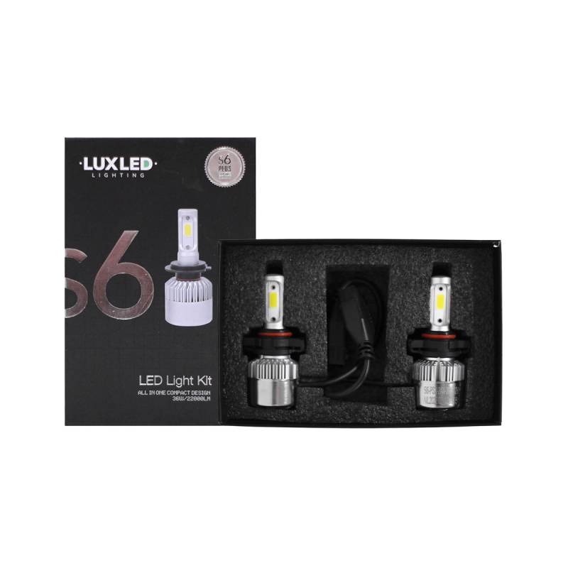 S6PLUS-H16 OFF ROAD KIT DE LED S6 PLUS H16 6 GEN 32000LM CHIP COB 12V CON COOLER