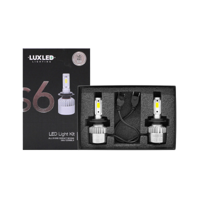 H7 6 GEN 32000LM CHIP COB 12V CON COOLER