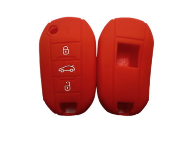 KU-CULLA134 CUBRE LLAVE DE SILICONA PEUGEOT 208 RED