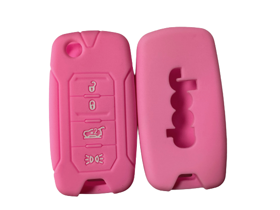 KU-CULLA144 CUBRE LLAVE DE SILICONA JEEP RENEGADE PINK