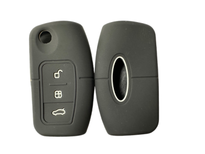 KU-CULLA001 CUBRE LLAVE DE SILICONA FORD FOCUS 2 - FIESTA - ECOSPORT - FORD RANGER BLACK