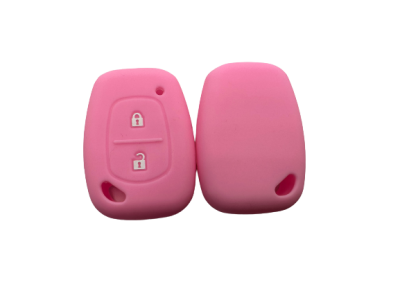 KU-CULLA032 CUBRE LLAVE DE SILICONA RENAULT CLIO - KANGOO - SYMBOL PINK