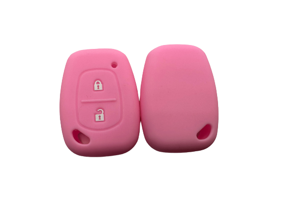 KU-CULLA032 CUBRE LLAVE DE SILICONA RENAULT CLIO - KANGOO - SYMBOL PINK
