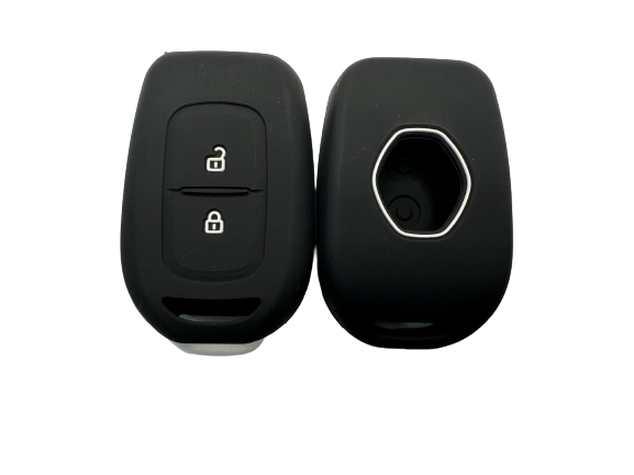 KU-CULLA021 CUBRE LLAVE DE SILICONA RENAULT LOGAN - DUSTER BLACK