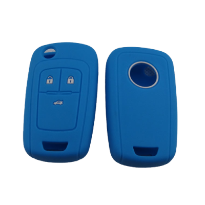 KU-CULLA039 CUBRE LLAVE DE SILICONA CHEVROLET PRISMA - ONIX BLUE
