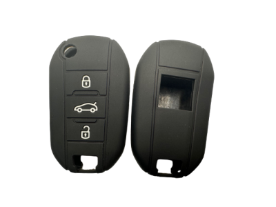KU-CULLA133 CUBRE LLAVE DE SILICONA PEUGEOT 208 BLACK