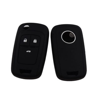 KU-CULLA037 CUBRE LLAVE DE SILICONA CHEVROLET PRISMA - ONIX BLACK