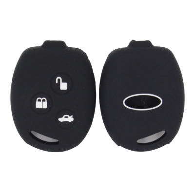 KU-CULLA013 CUBRE LLAVE DE SILICONA FORD FIESTA - FOCUS 1 BLACK