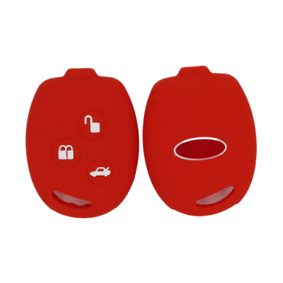 KU-CULLA014 CUBRE LLAVE DE SILICONA FORD FIESTA - FOCUS 1 RED