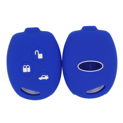 KU-CULLA015 CUBRE LLAVE DE SILICONA FORD FIESTA - FOCUS 1 BLUE