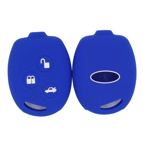 KU-CULLA015 CUBRE LLAVE DE SILICONA FORD FIESTA - FOCUS 1 BLUE