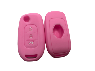KU-CULLA028 CUBRE LLAVE DE SILICONA RENAULT KWID PINK