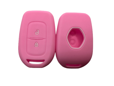 KU-CULLA024 CUBRE LLAVE DE SILICONA RENAULT LOGAN - DUSTER PINK