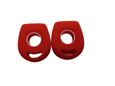 KU-CULLA078 CUBRE LLAVE DE SILICONA VW GOL POWER -TREND - VOYAGE - FOX - SURAN RED