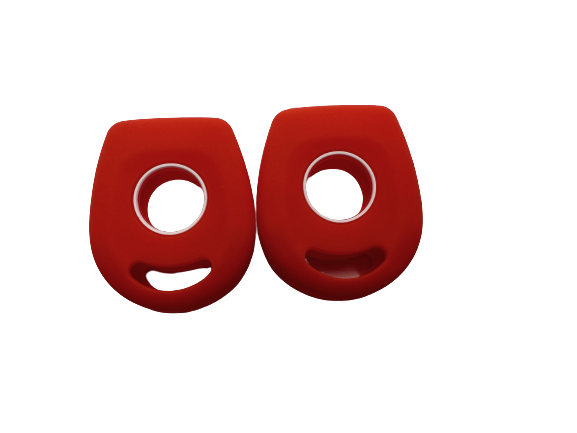 KU-CULLA078 CUBRE LLAVE DE SILICONA VW GOL POWER -TREND - VOYAGE - FOX - SURAN RED