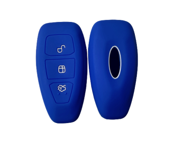 KU-CULLA007 CUBRE LLAVE DE SILICONA FORD KUGA - MONDEO - FIESTA OVALADA BLUE