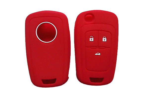 KU-CULLA038 CUBRE LLAVE DE SILICONA CHEVROLET PRISMA - ONIX RED