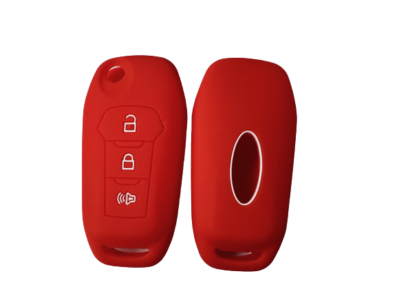 KU-CULLA010 CUBRE LLAVE DE SILICONA FORD KA NEW RED