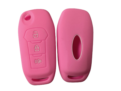 KU-CULLA012 CUBRE LLAVE DE SILICONA FORD KA NEW PINK