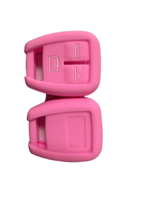 KU-CULLA044 CUBRE LLAVE DE SILICONA CHEVROLET CELTA - ASTRA - AGILE  PINK