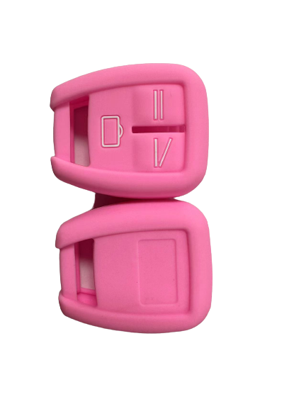 KU-CULLA044 CUBRE LLAVE DE SILICONA CHEVROLET CELTA - ASTRA - AGILE  PINK