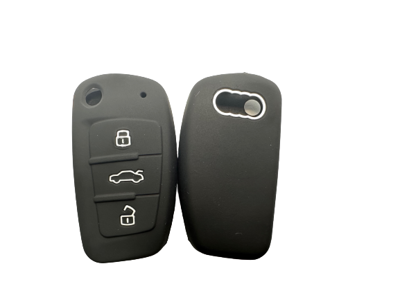 KU-CULLA137 CUBRE LLAVE DE SILICONA AUDI A1 A3 A4 A5 A6 A7 TT Q3 BLACK