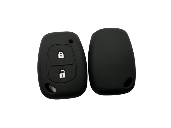 KU-CULLA029 CUBRE LLAVE DE SILICONA RENAULT CLIO - KANGOO - SYMBOL BLACK