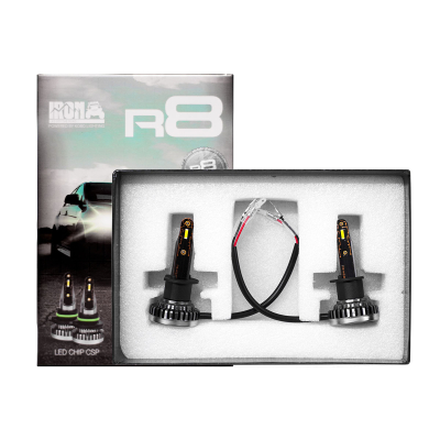 R8-H1 OFF ROAD KIT DE LED R8 H1 10MA GENERACION CHIP CSP SIN COOLER 60000 LUMENS 42WATTS 12V  