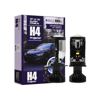 KB1-H4 OFF ROAD KIT DE LED CSP CANBUS H4 CON LUPA PROYECTOR SUPER CANBUS CSP CHIP 12V 40000LM