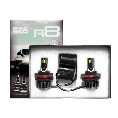 R8-9007 OFF ROAD KIT DE LED R8 9007 10MA GENERACION CHIP CSP SIN COOLER 60000 LUMENS 42WATTS 12V