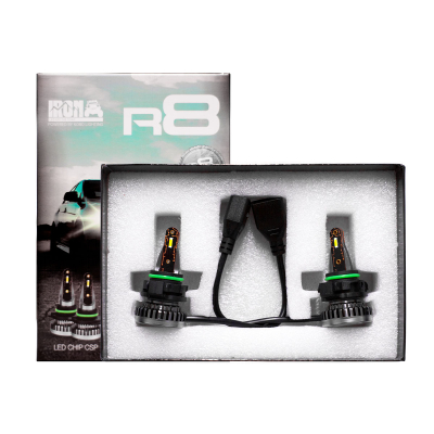 R8-PSX24W OFF ROAD KIT DE LED R8 PSX24W H16 10MA GENERACION CHIP CSP SIN COOLER 60000 LUMENS 42WATTS 12V