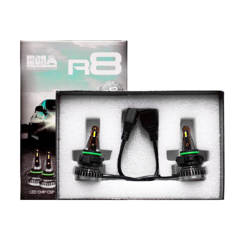 R8-PSX24W OFF ROAD KIT DE LED R8 PSX24W H16 10MA GENERACION CHIP CSP SIN COOLER 60000 LUMENS 42WATTS 12V