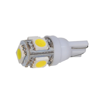 LED12961BLA5P LED SEÑALIZACION SMD BLISTER X 2 2821 - T10 - W5W 5 SMD 5050 BLANCO 12V BLISTER X 2 UNIDADES 0