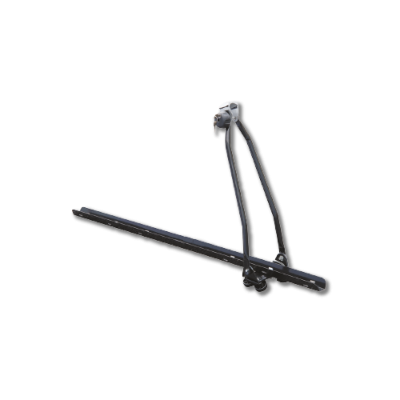 BIKE001 PORTABICICLETA PARA TECHO UNIVERSAL REFORZADO NEGRO